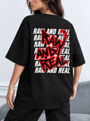 Raw And Real Unisex Terry Oversized Tee