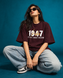 Unisex Oversized 1947 T-Shirt