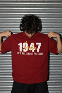 Unisex Oversized 1947 T-Shirt