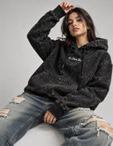 Unisex Acid Washed Plain Hoodie