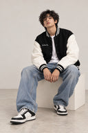 Unisex Varsity Plain Jacket